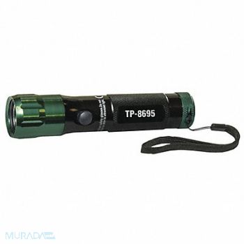 TRACERLINE Inspection Flashlight Alum Blk Grn 365lm, 404L25