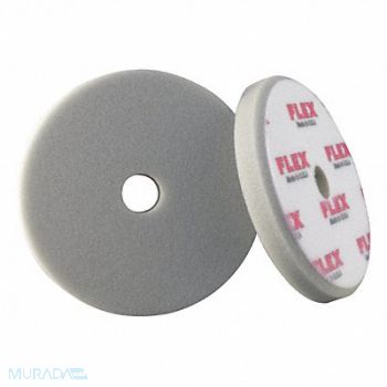 FLEX NORTH AMERICA Polishing Pad 6-1/2 Size Foam Gray, 404M04