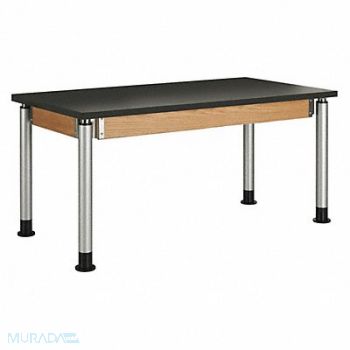 DIVERSIFIED SPACES Adjustable Table Wood Frame 30 D, 405D06