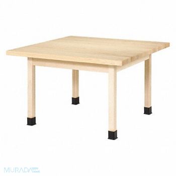 DIVERSIFIED SPACES Work Station Maple Wood Frame 500lb.Cap., 405D21