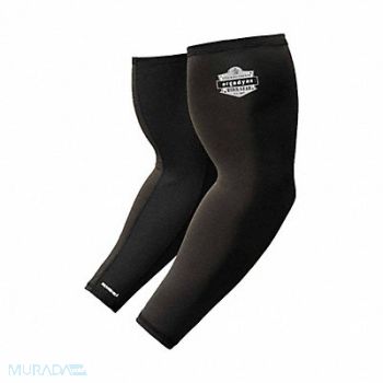 CHILL-ITS BY ERGODYNE Protective Sleeve Black Size 2X PR, 405F96