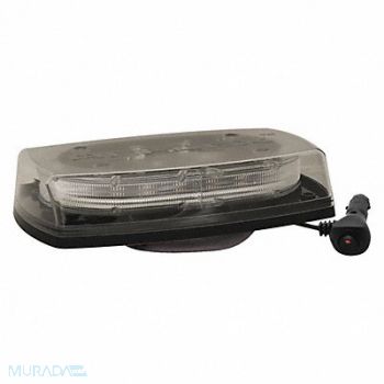 CODE 3 Mini Light Bar 11 L Amber Blue, 421H69