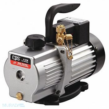 PRO-SET Vacuum Pump 6.0 cfm 1/2 HP 50 Microns, 406D58
