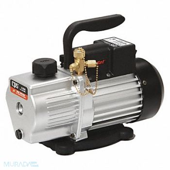 PRO-SET Vacuum Pump 6.0 cfm 1/2 HP 10 Microns, 406D59