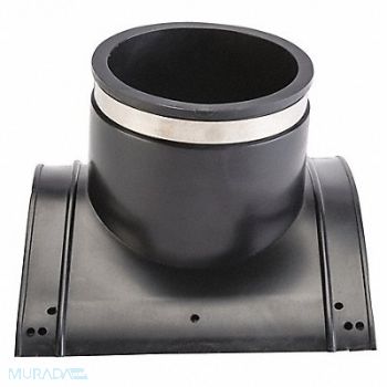 GRAINGER APPROVED Flexible Tap Saddle Tee PVC 6 Pipe Size, 406F51