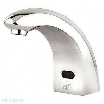 AMTC VALVE Mid Arc Chrome Match Valve Brass 0.5gpm, 406R28