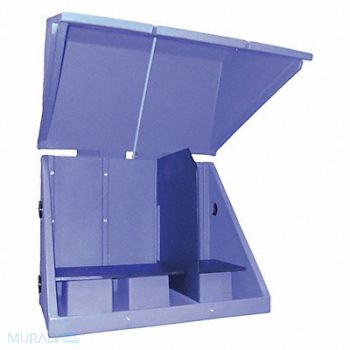 PEABODY ENGINEERING Pump Cover 35 in Lg 23 in Wd 28 in Ht, 406U24