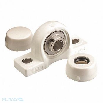 NTN Pillow Block Brg 1 1/2 in Bore Polymer, 406U33