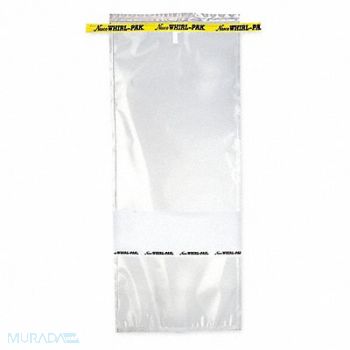 WHIRL-PAK Sampling Bag Write-On 69 oz 15 L PK500, 407L55