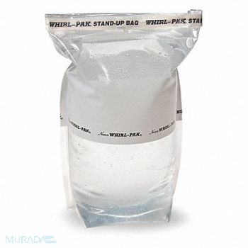 WHIRL-PAK Sampling Bag Self-Standing 24 oz PK500, 407L68