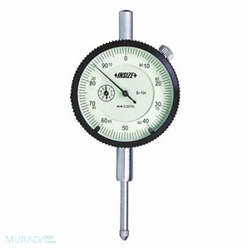 INSIZE Dial Caliper 0-1 Range 3/8 Jaw D SS, 409N66