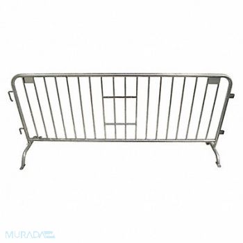 TENSABARRIER Barricade Leg Frame Style Silver 24 W, 409X82