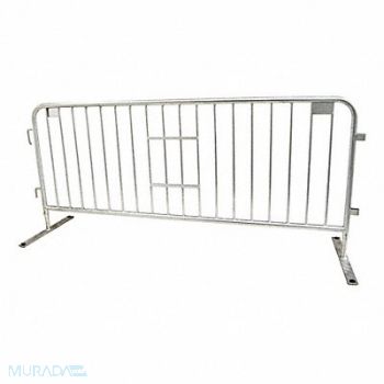 TENSABARRIER Barricade Leg Frame Style Silver 23 W, 409X83