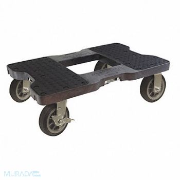 SNAP-LOC Gen. Prpose Dolly Open Flush 1500lb Blk, 40AL24