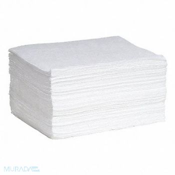 SPILLTECH Absorbent Pad Oil-Based Liquids PK100, 443R93