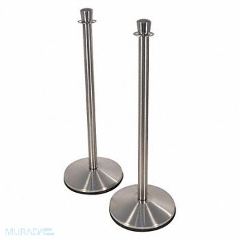 CONVENTIONAL POST PRIME Urn Top Rope Post Sloped 2in.Dia PK2, 40CK67