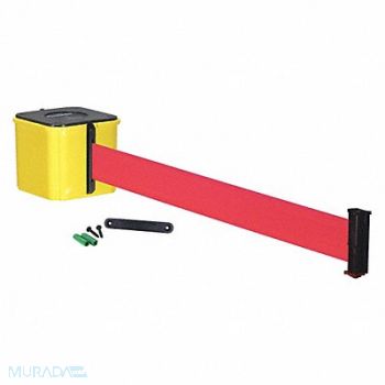 RETRACTA-BELT Retractable Belt Barrier 30 ft Red, 40CL30