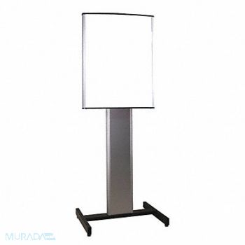 VERSA-STAND Sign Holder Aluminum/Steel/Acrylic, 40CL83