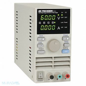 B K PRECISION DC Power Supply Digital 60V 8A 7 in H, 40CP71