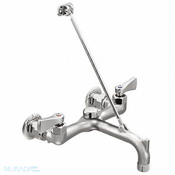 MOEN COMMERCIAL Straight Chrome Moen M-Dura Brass 2.2gpm, 40D653
