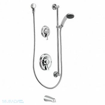 MOEN COMMERCIAL Shower System Moen Round Chrome, 40D664