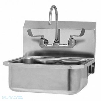 SANI-LAV SaniLav Hand Sink Rect 17inx14inx7in, 40D693