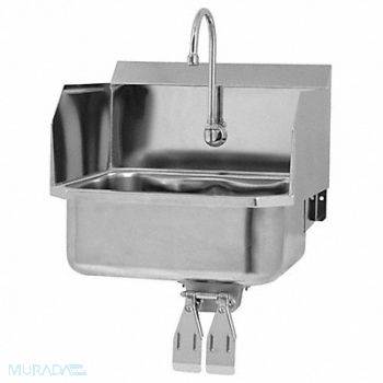 SANI-LAV SaniLav Hand Sink Rect 17inx14inx7in, 40D696