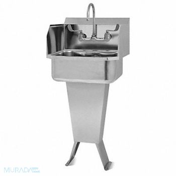 SANI-LAV SaniLav HandWash Sink Rect 17inx14inx7in, 40D706