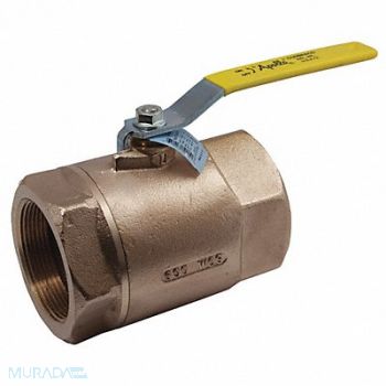 APOLLO LF Bronze Ball Valve Inline FNPT 1 in, 40D899