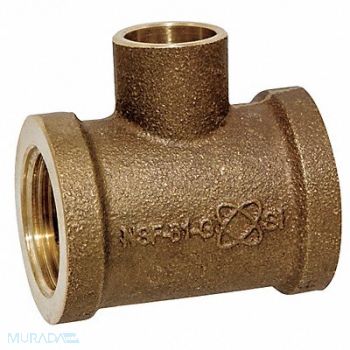 NIBCO Tee LL Cast Bronze 3/4 Tube FNPTxFNPTxC, 40F228