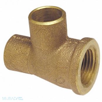 NIBCO Reducing Tee LL Cast Bronze 1 CxFNPTxC, 40F246