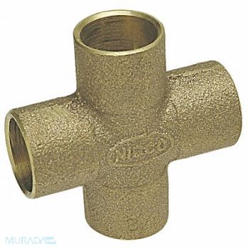 NIBCO Reducing Cross LL Cast BRZ 1/2 xCxC, 40F251