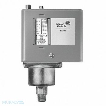 JOHNSON CONTROLS Steam Pressure Control 0-15 lb, 40G372