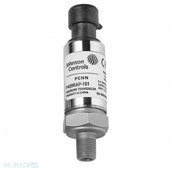 JOHNSON CONTROLS Pressure Transmitter 0 to 100 psi 1/8, 20RG28