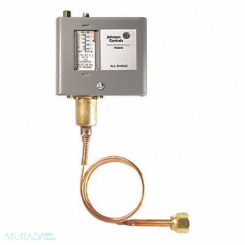 JOHNSON CONTROLS Pressure Control Low 20 In to 100, 40G395