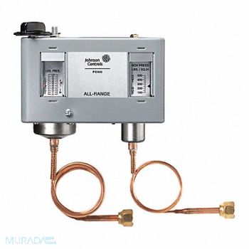 JOHNSON CONTROLS Dual Pressure Control 2 SPDT, 40G412