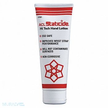 ACL STATICIDE Hand Lotion Unscented 8 oz Bottle, 40GL75