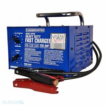 ASSOCIATED EQUIP Battery Charger 6/12/24V, 40GL81