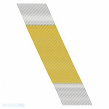 OK INDUSTRIES Wire Wrapping Wire 30 AWG Yel 4 PK50, 40J732