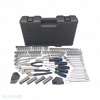WESTWARD Master Tool Set SAE and Metric 170-Piece, 40JD53