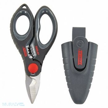 PROTO Electricians Scissors Black 6-7/64in.L, 40JD66