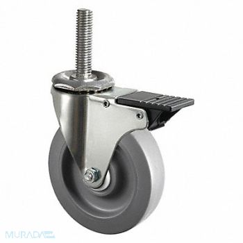 GRAINGER APPROVED Swivel Caster with Brake, 40JE14