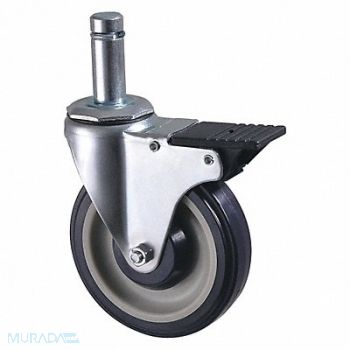 GRAINGER APPROVED Swivel Caster with Brake, 40JE16