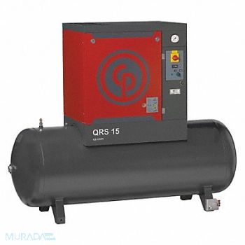 CHICAGO PNEUMATIC Rotary Screw Air Compressor Horiz 15 hp, 40JE48