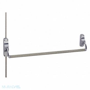 VON DUPRIN Surface Vertical Rod Heavy Fits 2-1/2inW, 40JF17