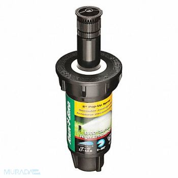 RAIN BIRD Spray Head for Shrubs 4inH Plastic Steel, 40JJ77