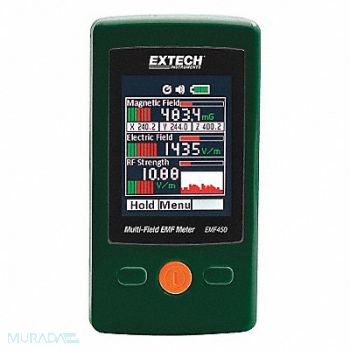 EXTECH EMF Meter LCD Include (3) AAA Batteries, 40JK43