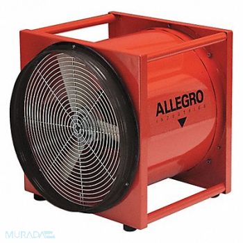 ALLEGRO Confined Space Blower 26 in Dia 2 HP, 40JK44