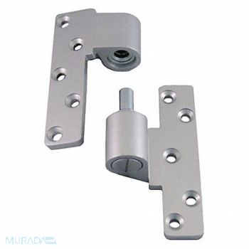 KABA ILCO Pivot Hinge Right Hand Clear Aluminum, 40JK84