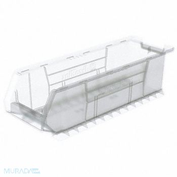 AKRO-MILS Super Size Bin Clear Plastic 7 in, 40K420